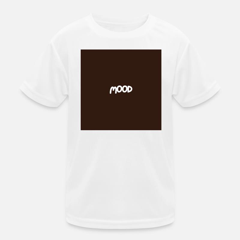 "MOOD" Grafik-T-Design Kinder Funktions-T-Shirt