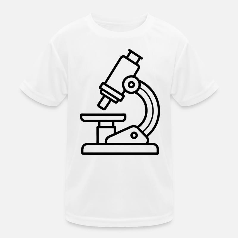 Microscope T-shirt sport Enfant
