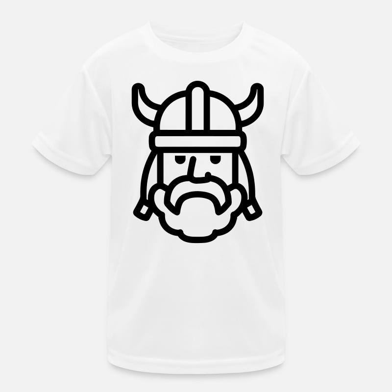 Wikinger Kinder Funktions-T-Shirt