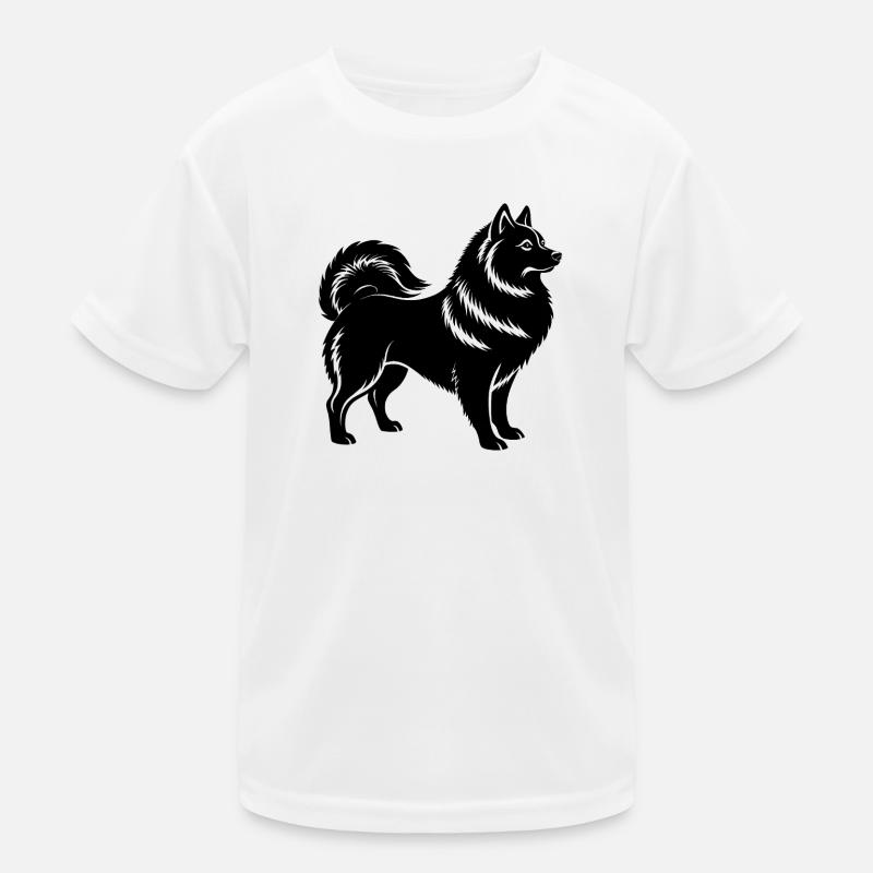 Japanischer Spitz Kinder Funktions-T-Shirt