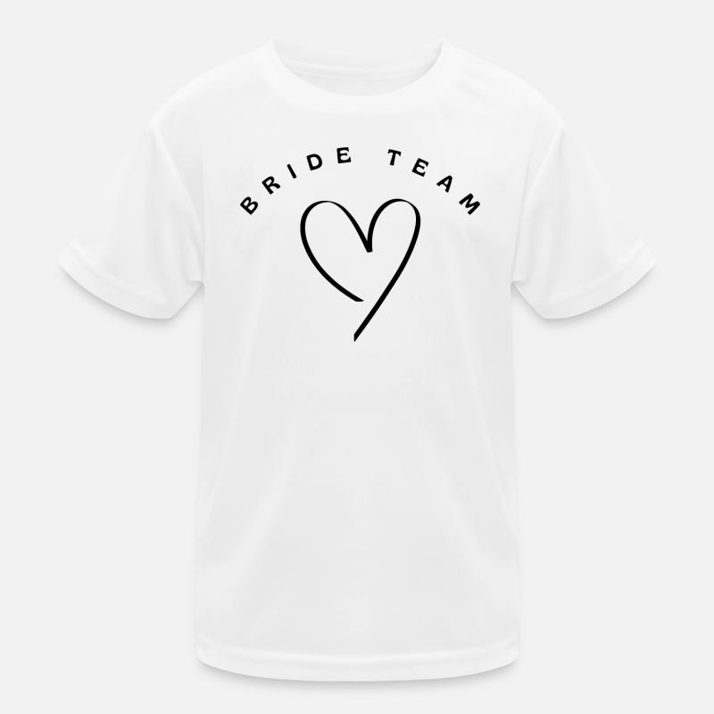 Braut  Kinder Funktions-T-Shirt