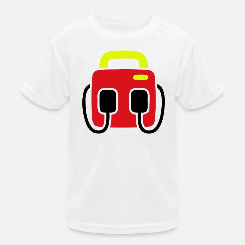 Defibrillator AED First Aid Kids Functional T-Shirt
