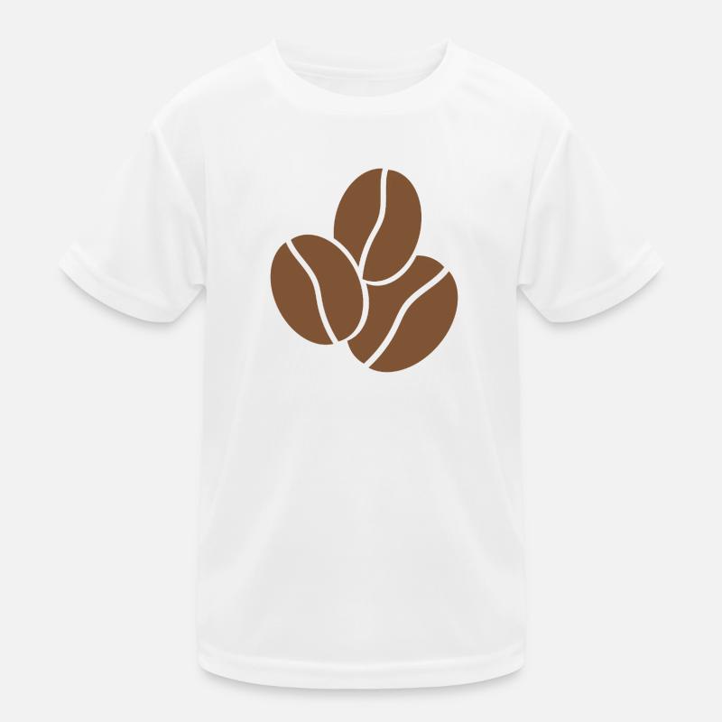 Coffee Beans Kids Functional T-Shirt