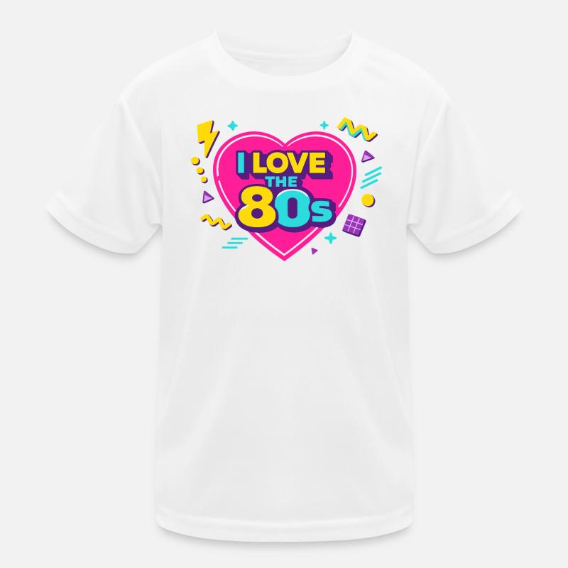 Disco Party 80s 80s Kids Functional T-Shirt