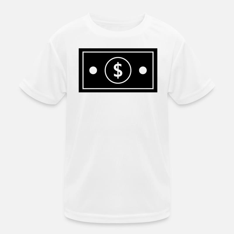 Dollar Kinder Funktions-T-Shirt