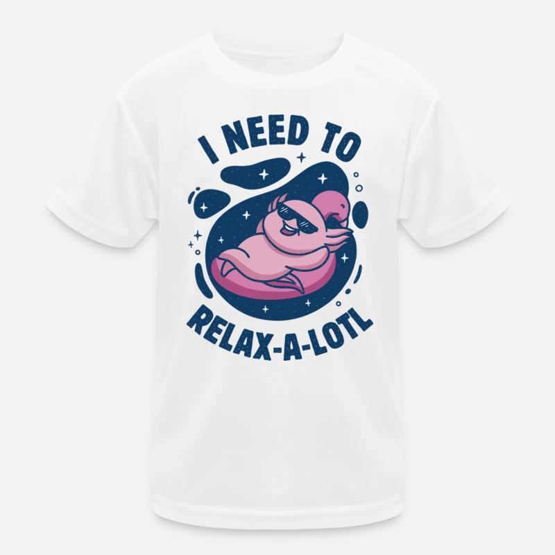 Ich muss mich entspannen Kinder Funktions-T-Shirt