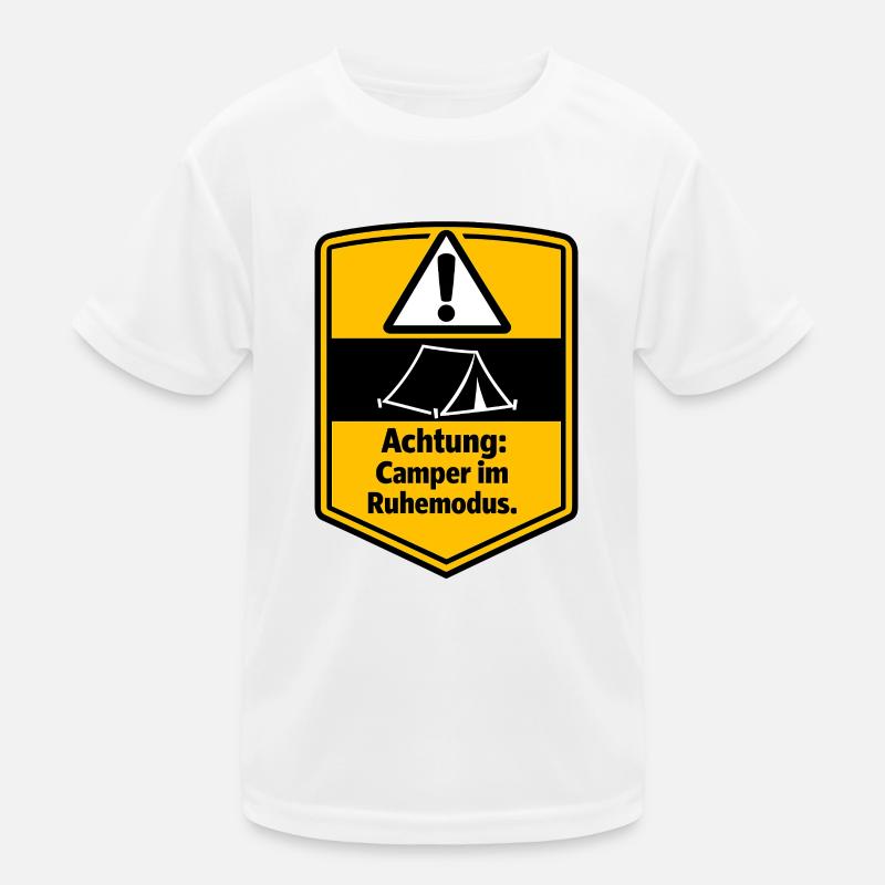 Motorhome, Camper Van, Panel Van Kids Functional T-Shirt