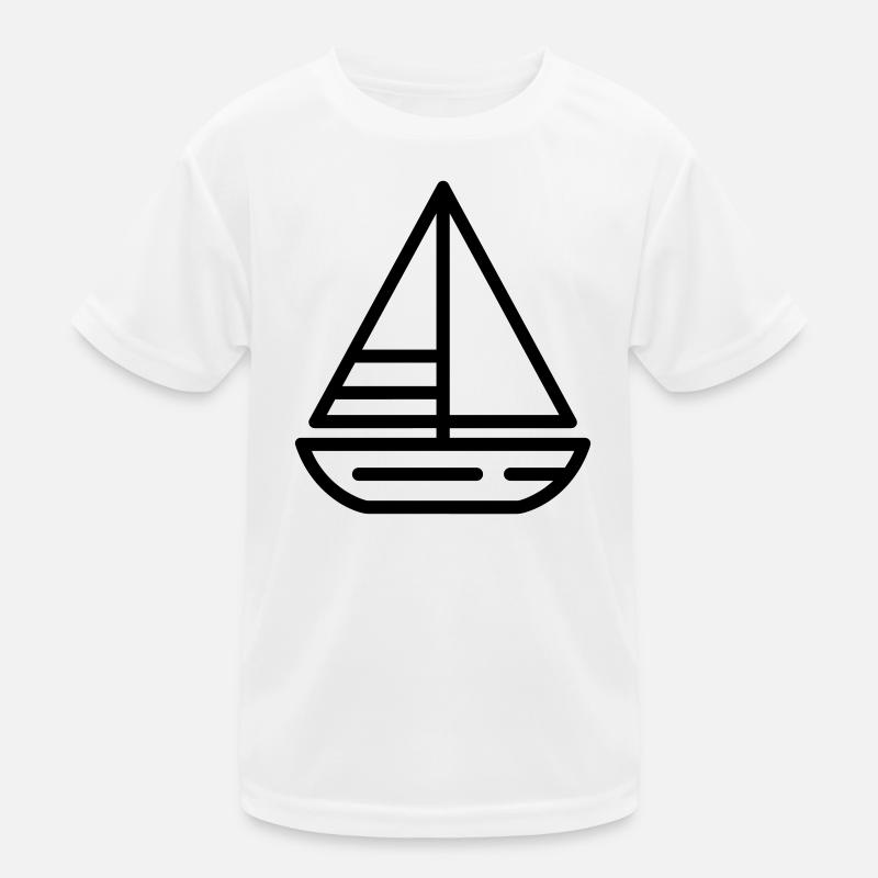 Segelschiff Kinder Funktions-T-Shirt