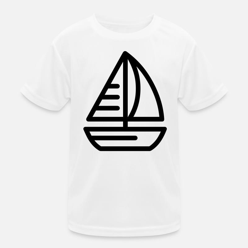 boat Kids Functional T-Shirt
