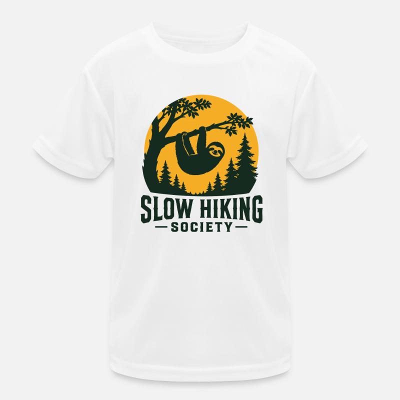 Langsam wandernde Faultheit Kinder Funktions-T-Shirt