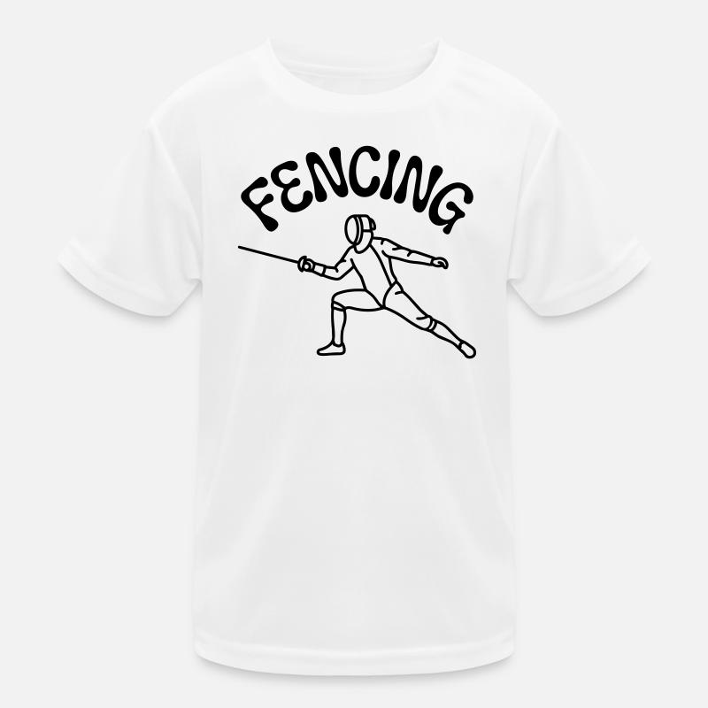 Fechten Kinder Funktions-T-Shirt