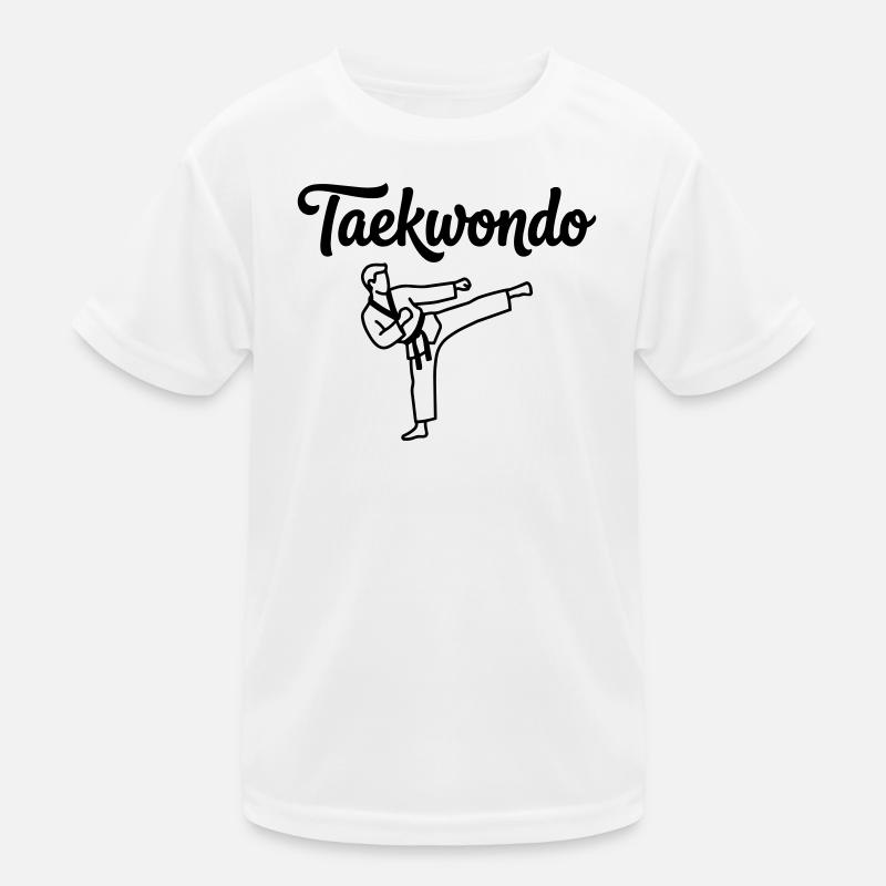 Taekwondo Kinder Funktions-T-Shirt