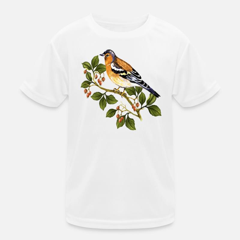 Bunter Vogel Kinder Funktions-T-Shirt