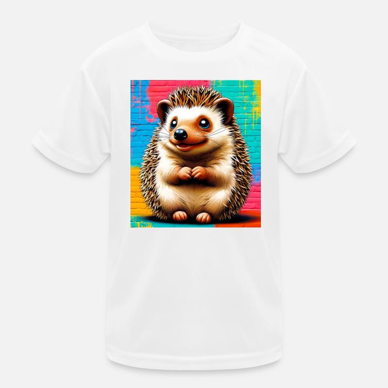 Igel Kinder Funktions-T-Shirt