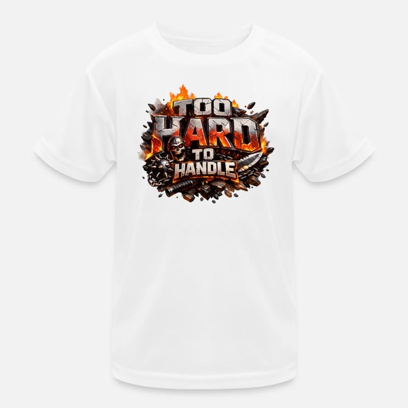 Zu schwer zu handhaben Kinder Funktions-T-Shirt