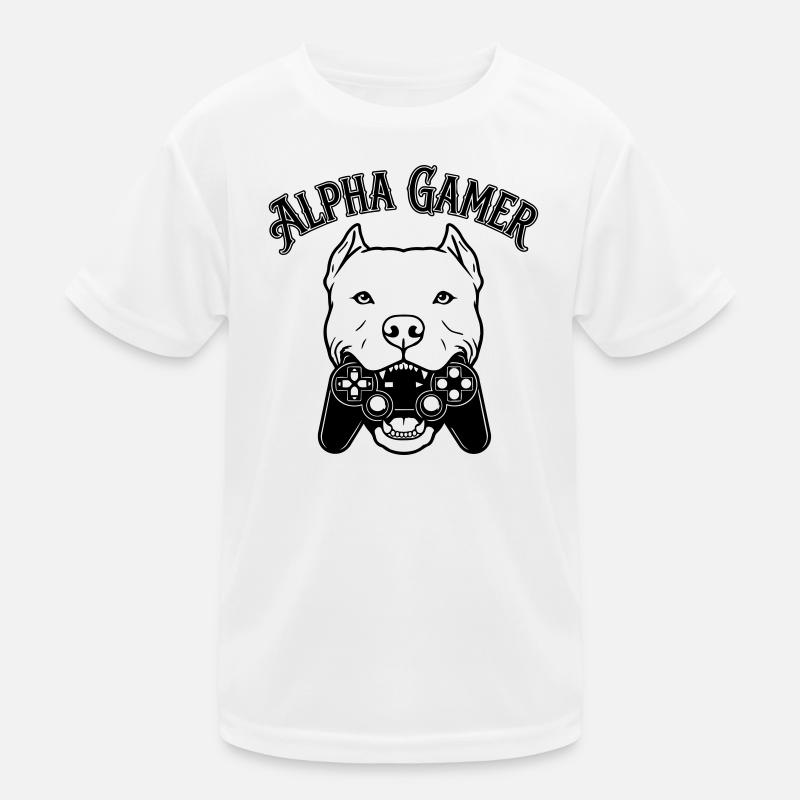 Alpha Gamer Kinder Funktions-T-Shirt