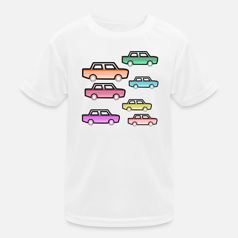 Autos Kinder Funktions-T-Shirt