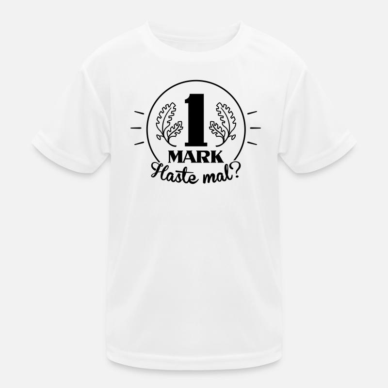 Haste mal ne Mark? (Farbe anpassbar) Kinder Funktions-T-Shirt