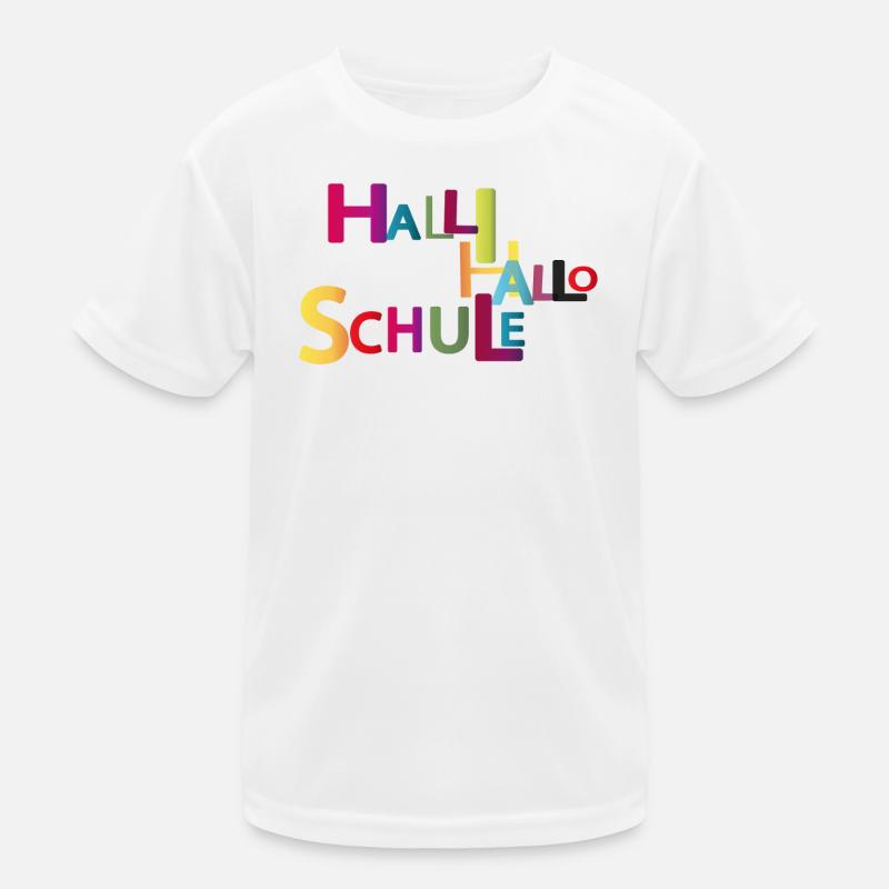 Hello Hello School Kids Functional T-Shirt