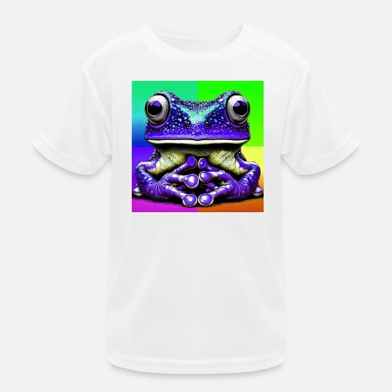 Frosch Kinder Funktions-T-Shirt