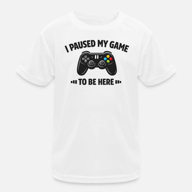 Gaming Design Kinder Funktions-T-Shirt