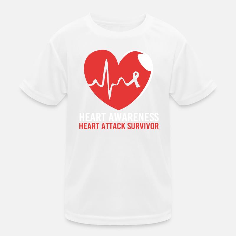 Crise cardiaque T-shirt sport Enfant