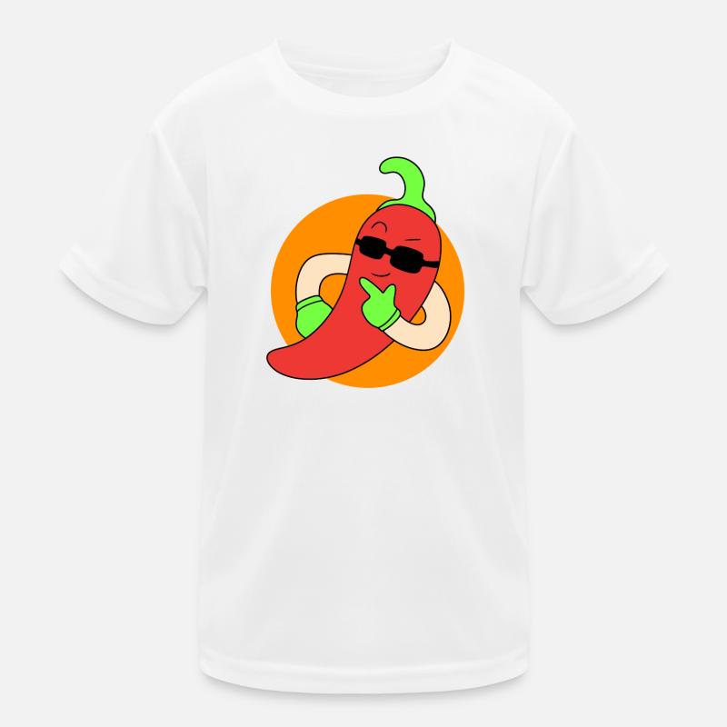 Cool chilli pepper Kids Functional T-Shirt