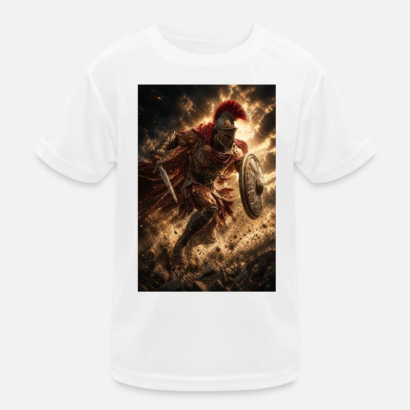 Stormbound Crusader Knight Kids Functional T-Shirt