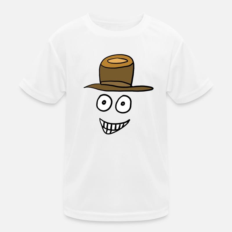 Happy Face Faces Emotions Kids Functional T-Shirt
