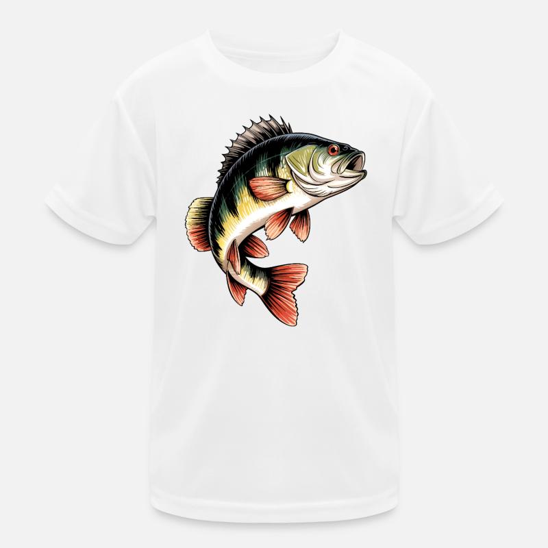 Motif de perche T-shirt sport Enfant