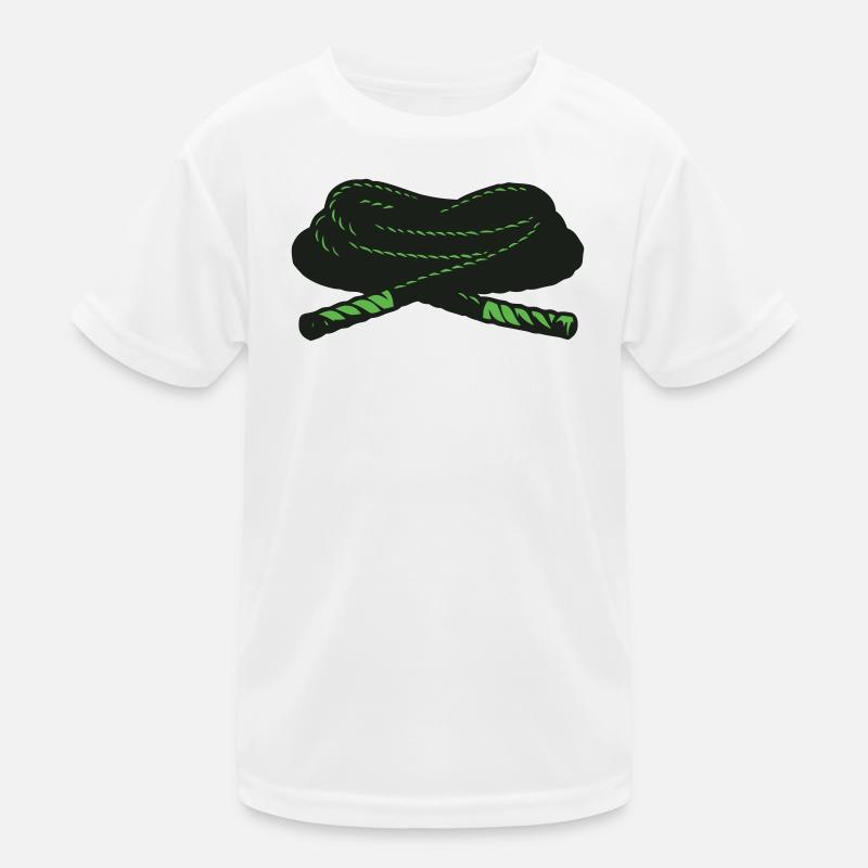 Battle Ropes Trainingsseil Icon Kinder Funktions-T-Shirt
