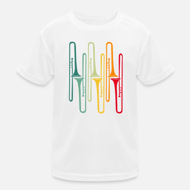 Vivid Brass Parade Kids Functional T-Shirt