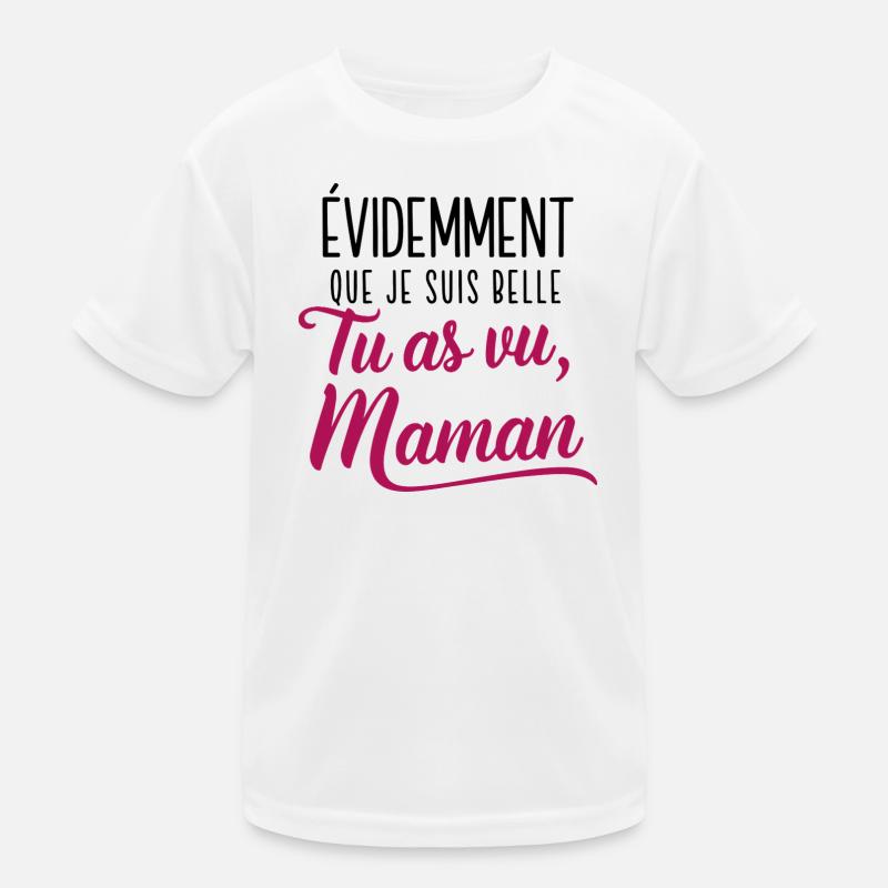 Belle comme Maman T-shirt sport Enfant