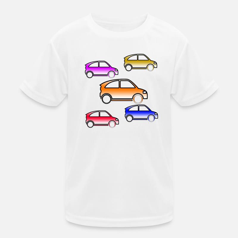 Automobiles T-shirt sport Enfant