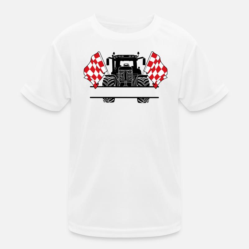 Brabant_Tractor_Custom_Edition Kids Functional T-Shirt