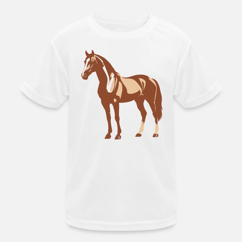 Conception de chevaux T-shirt sport Enfant