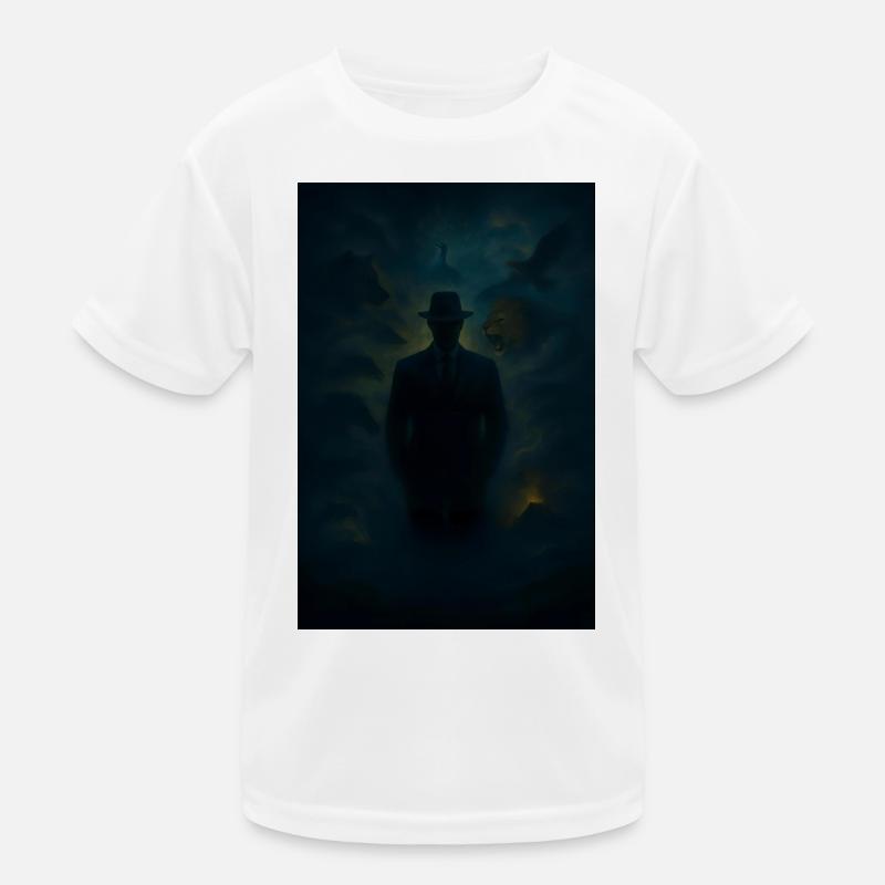 Des puzzles d’ombre dans le brouillard T-shirt sport Enfant