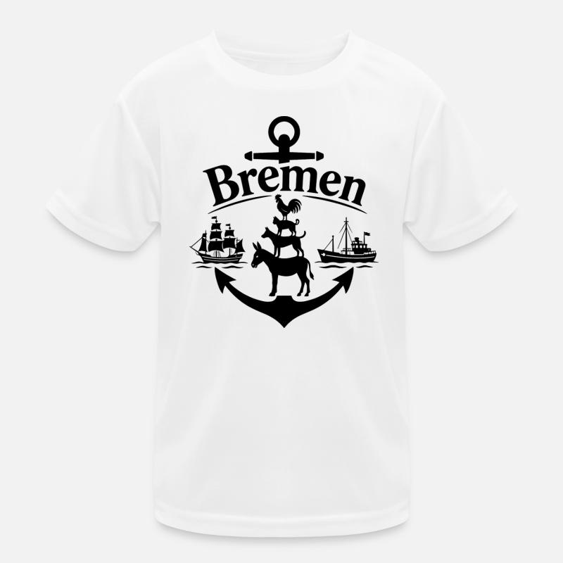 Bremen Kinder Funktions-T-Shirt