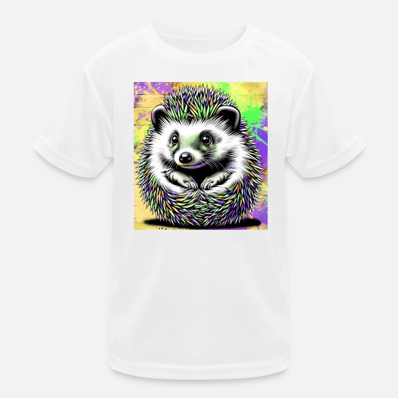 Igel Kinder Funktions-T-Shirt
