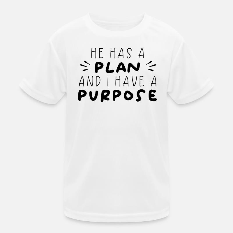 Plan & Purpose Kids Functional T-Shirt
