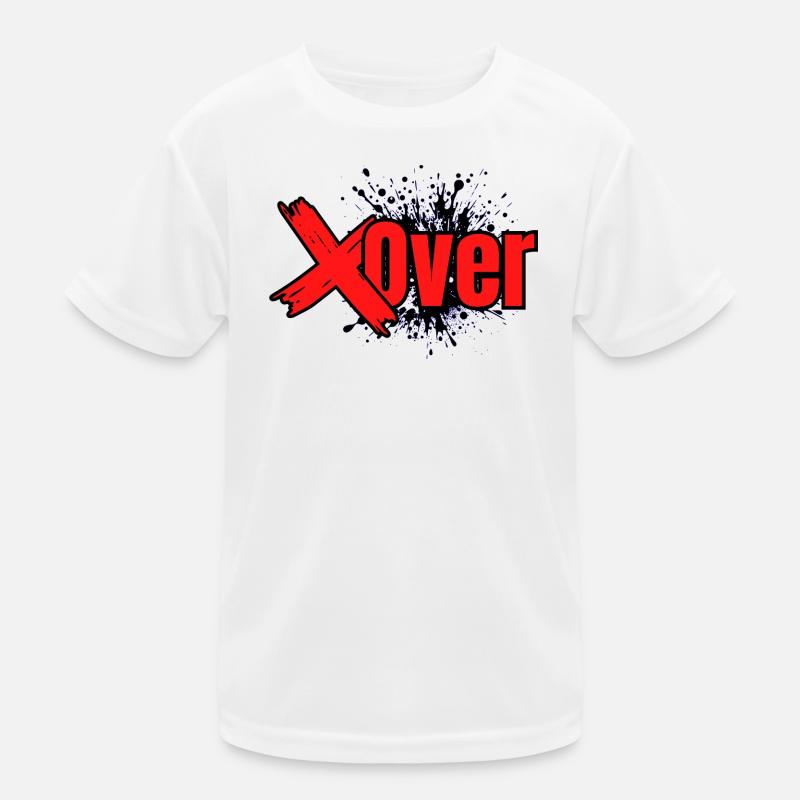 Xover Fusion Red Kids Functional T-Shirt