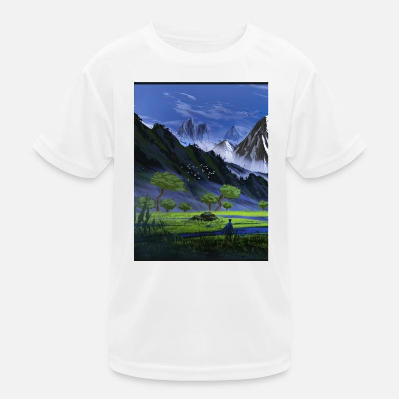 Alpine Valley & Blue Mountains Kids Functional T-Shirt