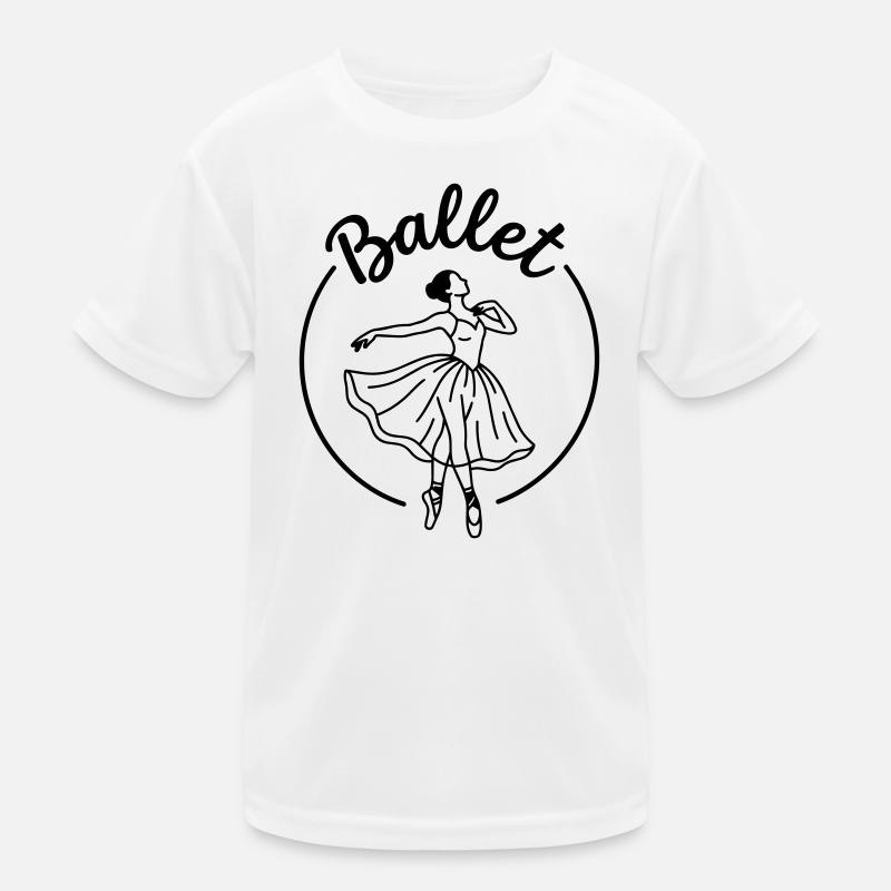 Ballett Kinder Funktions-T-Shirt