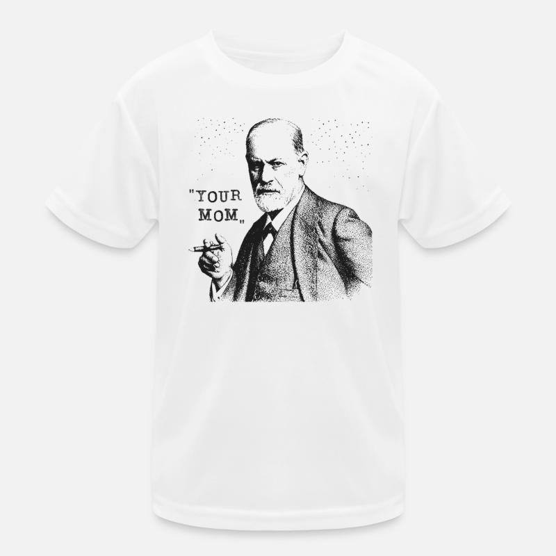 Your Mom - Siegmund Freud Statement Kids Functional T-Shirt