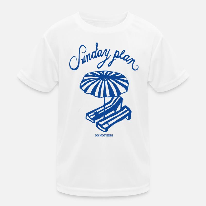 Plage de repos du dimanche T-shirt sport Enfant