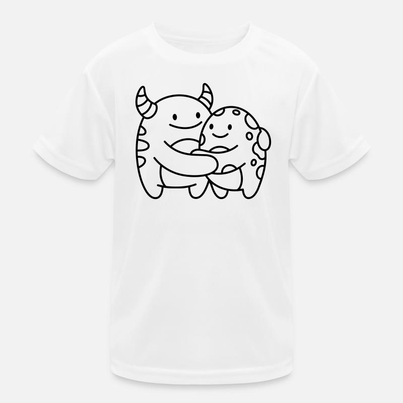 Monster Kinder Funktions-T-Shirt