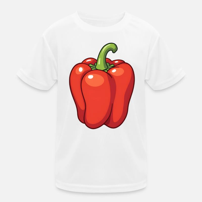 Red peppers Kids Functional T-Shirt