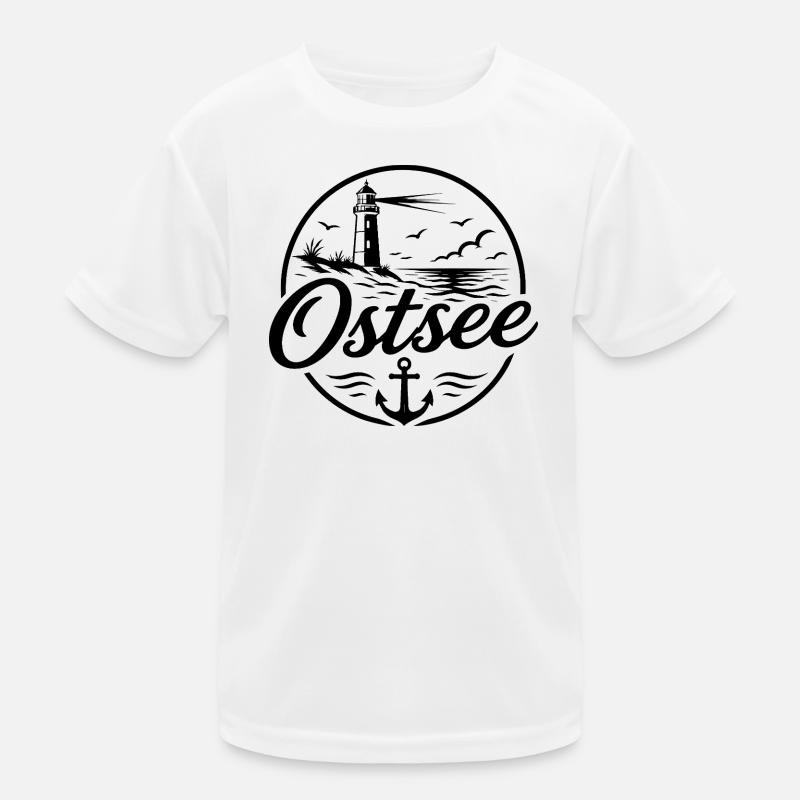 Ostsee Kinder Funktions-T-Shirt