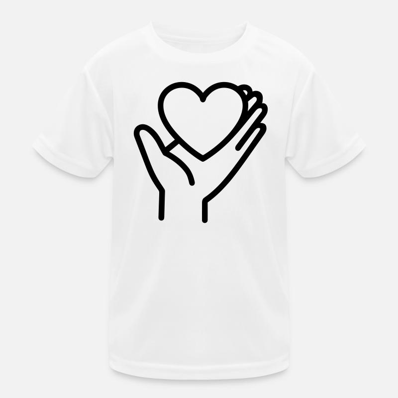 Hand Heart Kids Functional T-Shirt
