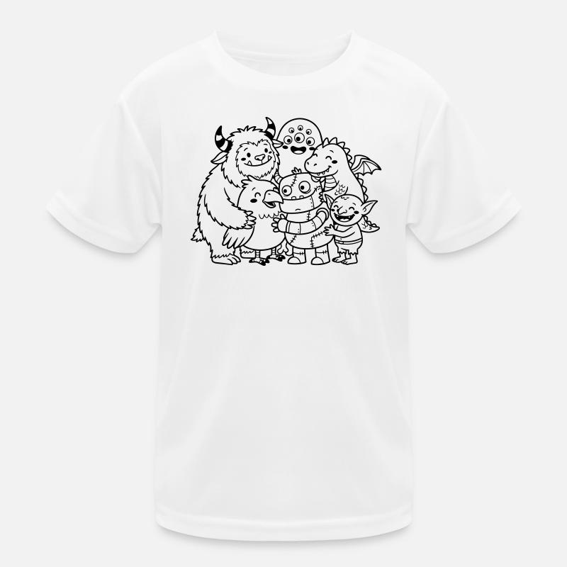 monstres mignons T-shirt sport Enfant